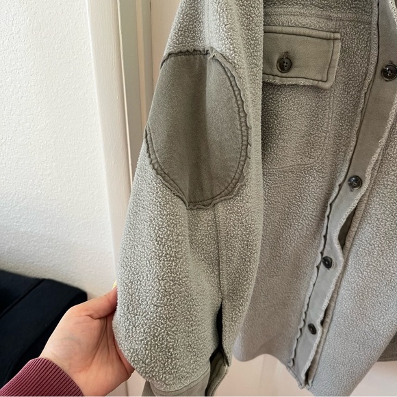 Free People Ruby Jacket in Dirty Olive Size M - Picture 4 of 5